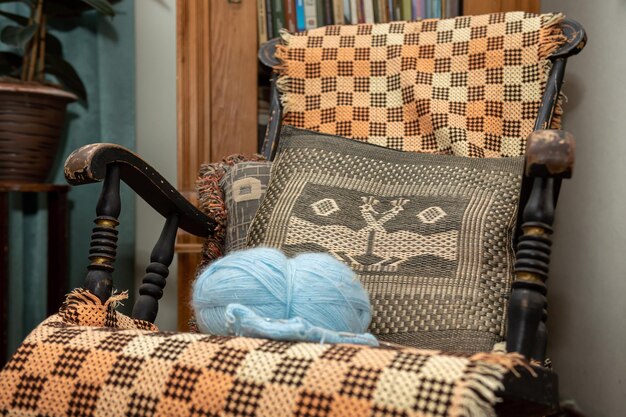 Pereche de perne brodate